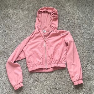 Pink wind/rain jacket